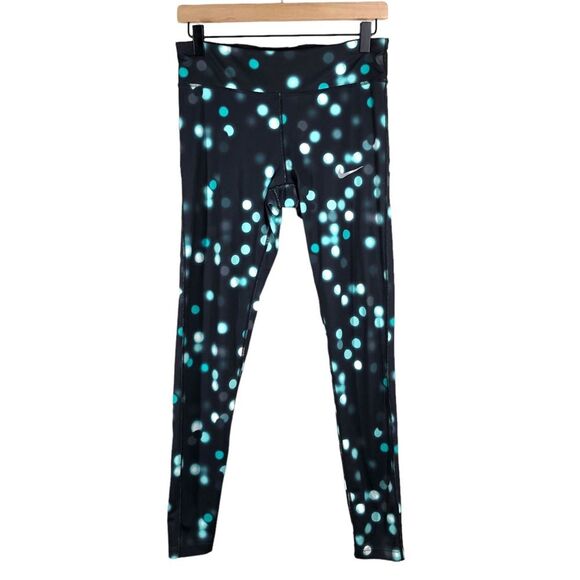 NIKE Dri Fit Essential Tights Fit Full Length Running Leggings Medium 930465 - Picture 1 of 7